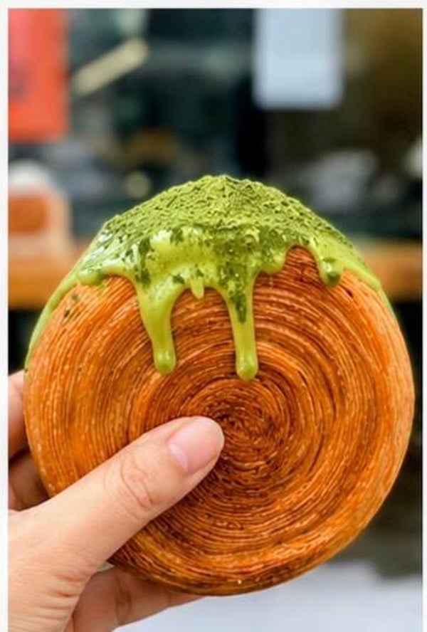 Matcha Croissant