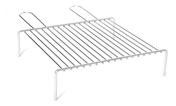 Graticola da camino cm 35x40 con piedi