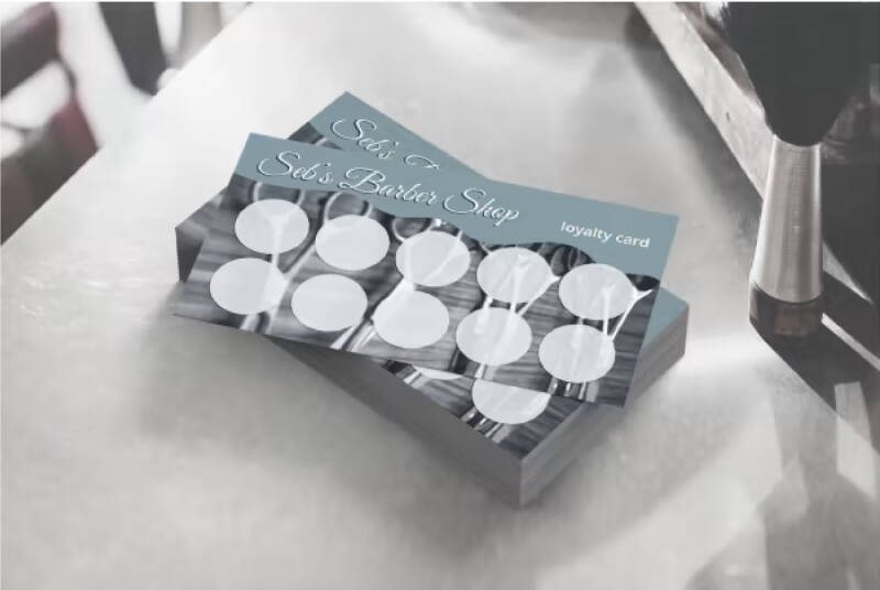 Spaarkaarten bedrukken | Roeba reclame Ninove