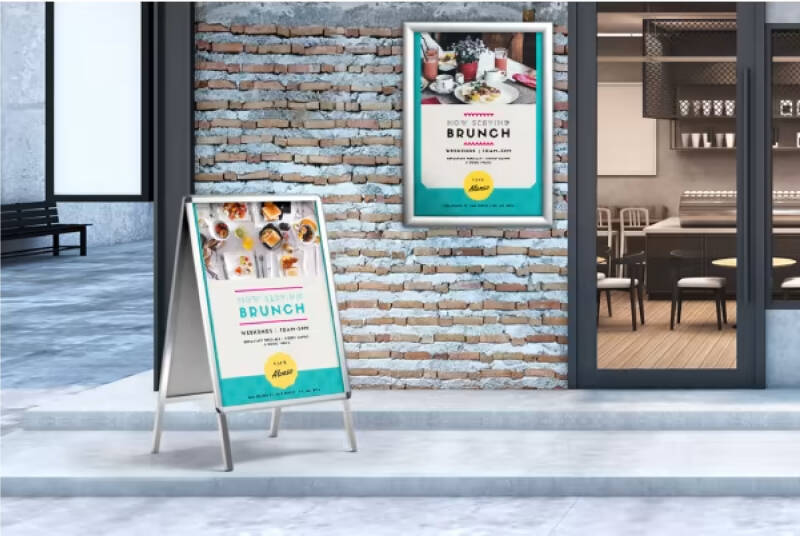 Stoepborden Reclame Ninove