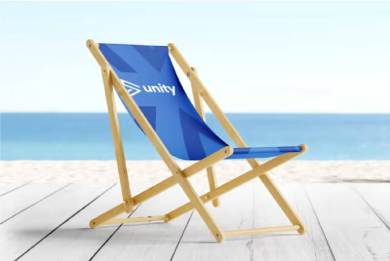 Strandstoelen bedrukken, strandstoelen personaliseren, reclame Ninove