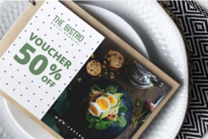 Cadeaubonnen bedrukken | Roeba reclame ninove