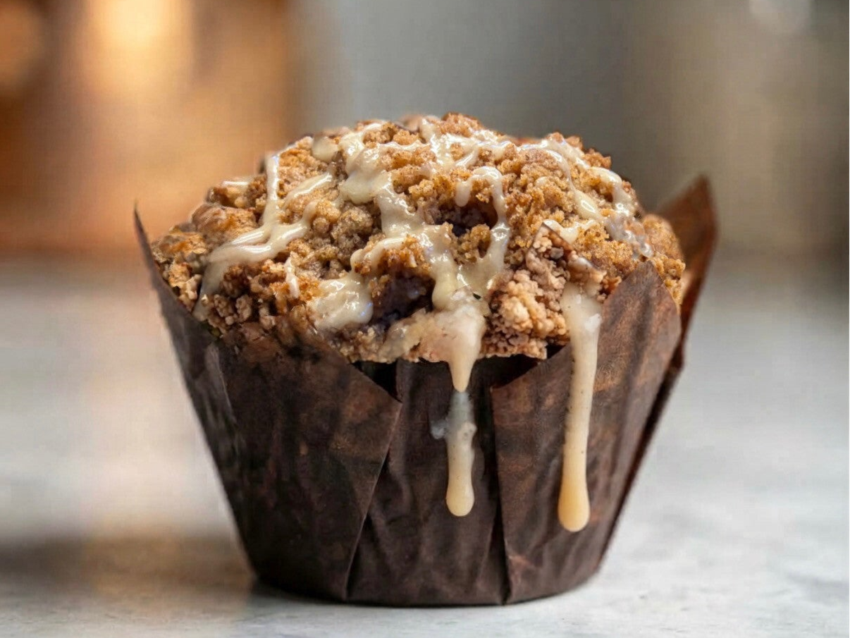 Maple Glaze Spiced Muffins