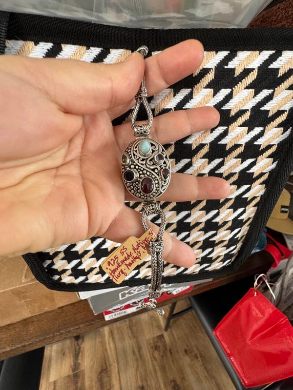 Handmade Native Natural Stone Bracelet