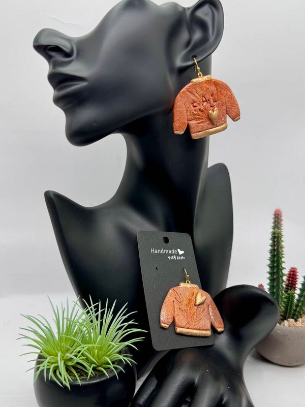 Fall Sweater Earrings