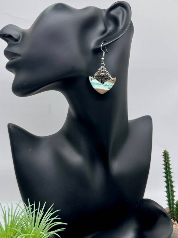 Faith, Love & Water Earrings