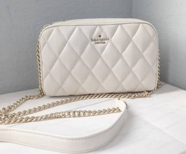 Kate Spade Camera Crossbody Handbag (Cream)