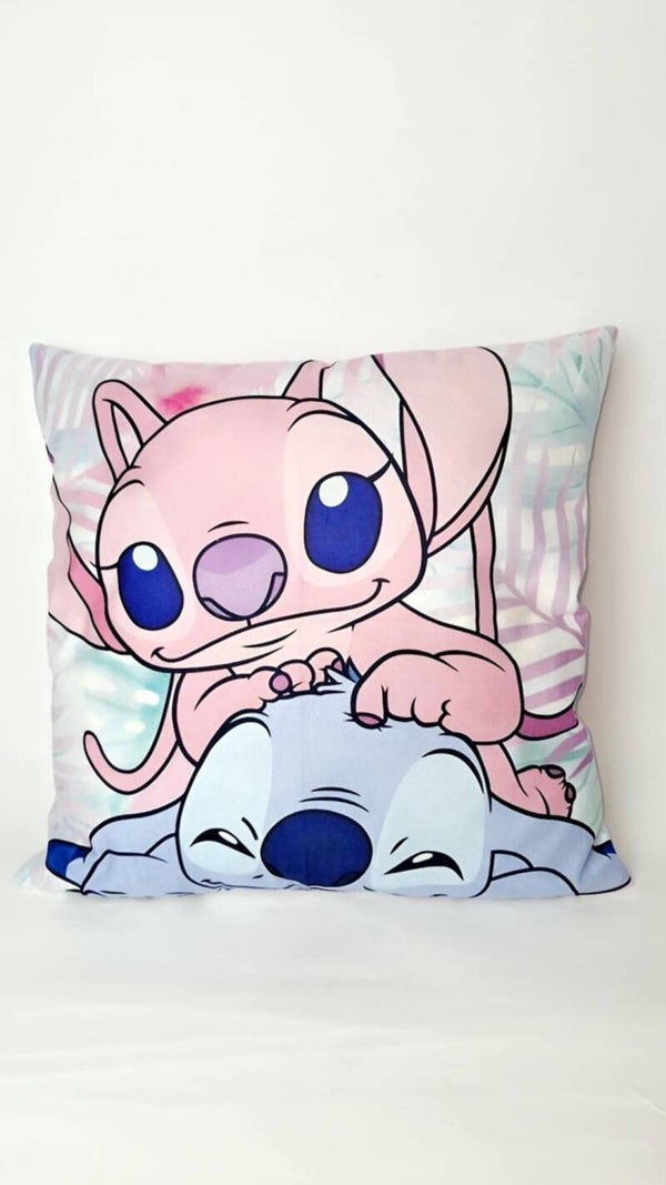 Coussin Angel et Stitch
