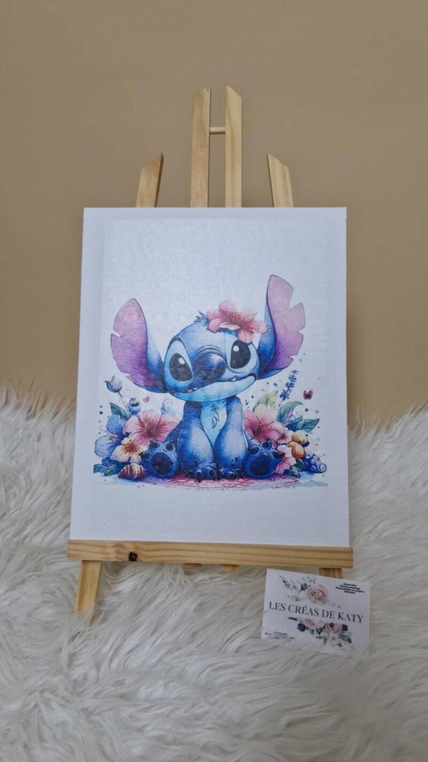 Stitch Fleuri