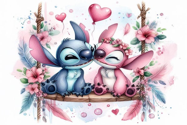 Stitch et angel