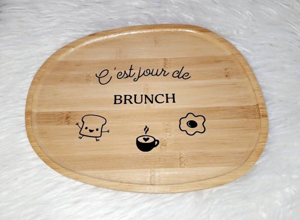 Planche de présentation Brunch
