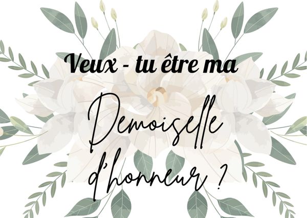 Puzzle demoiselle d'honneur