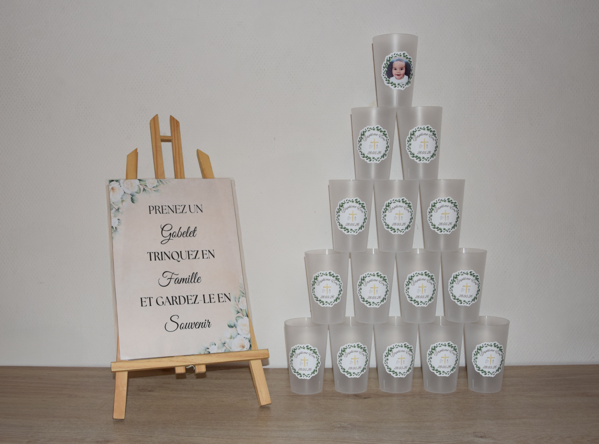 Lot de Gobelets évènement