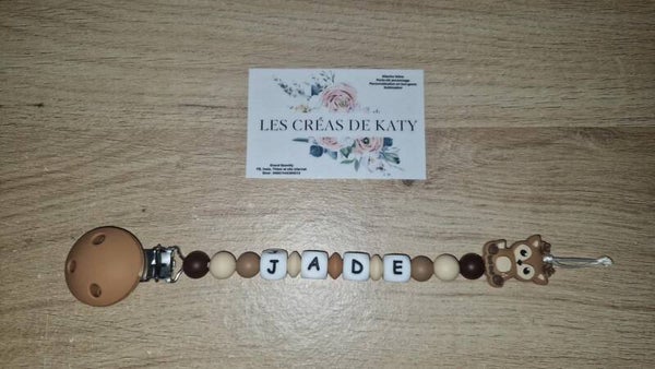 Attache tétine Renne