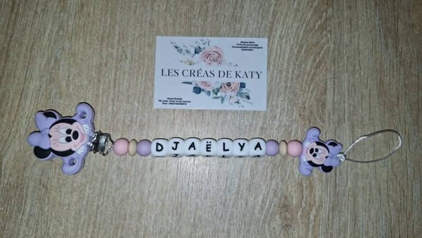 Attache Minnie Parme