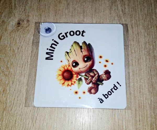 Plaque Groot à bord