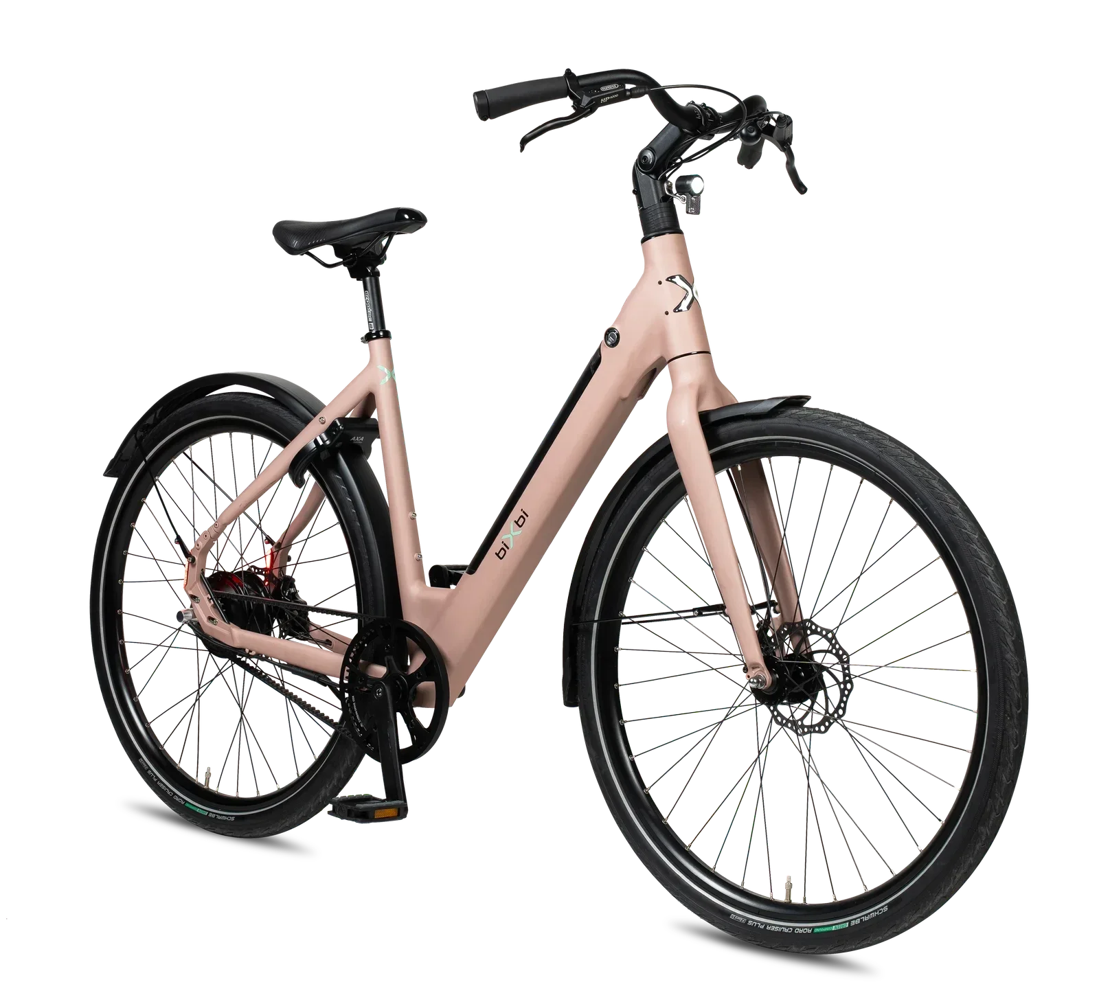 BiXbi Fae - D49- D55 , Coral,Ijsblauw,Matzwart,Coral,Lilac, stonewave 375 Wh of 504 Wh