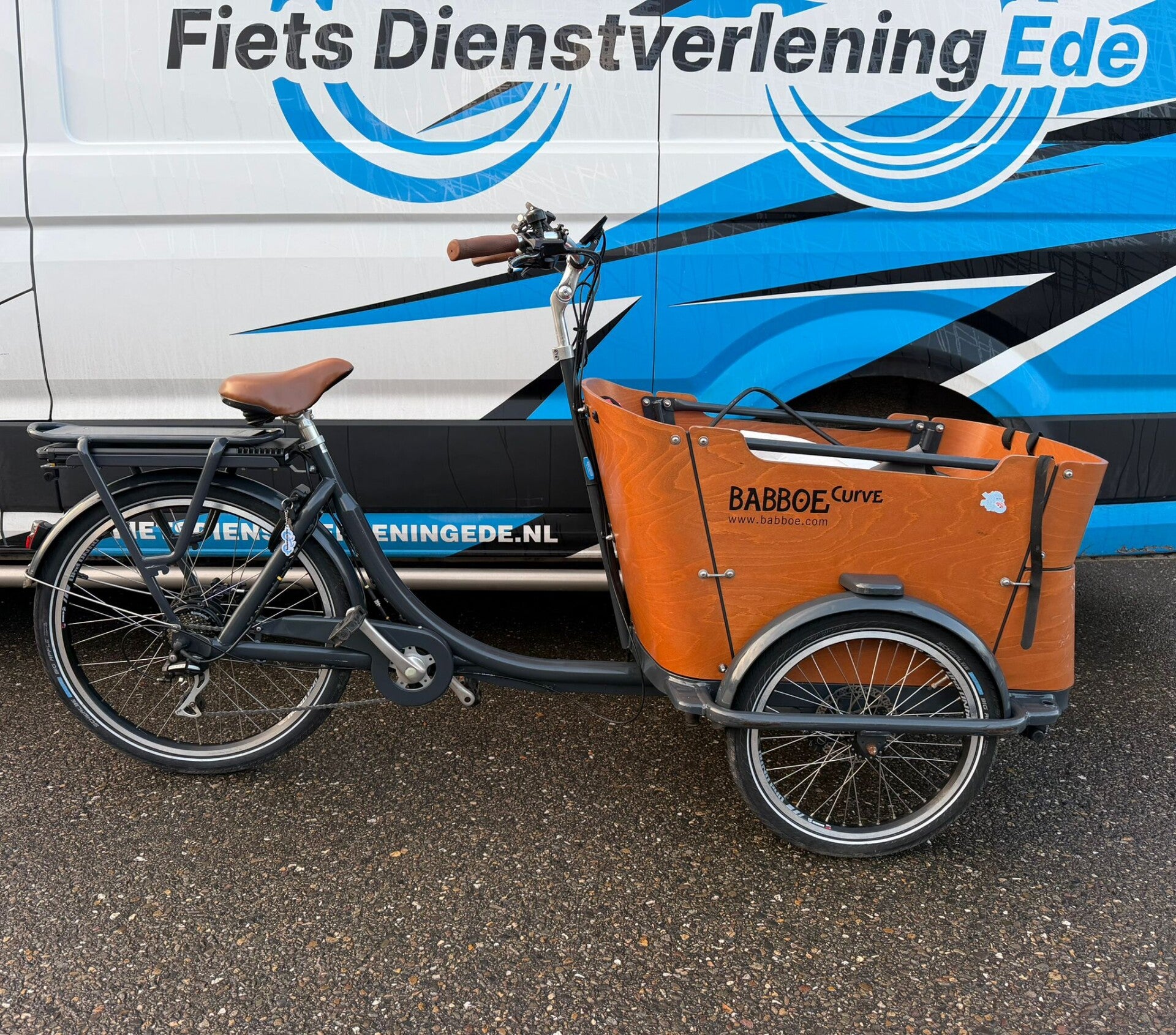 Babboe E-Bakfiets nieuw accu