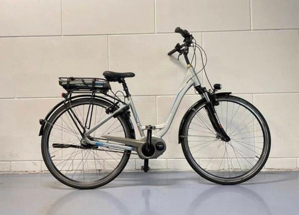 Mooie Kreidler Vitality Eco in 47 centimeter. Bosch active line middenmotor, 400Wh uitneembare accu, Bosch middenmotor en hydraulisch remsysteem.