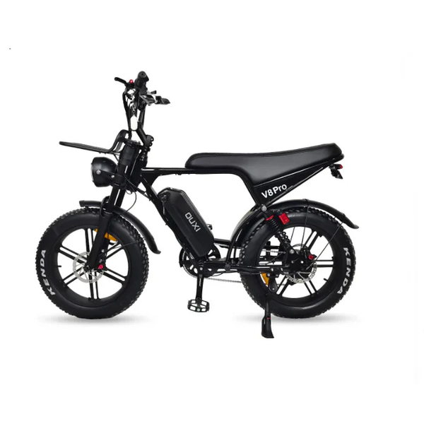 OUXI V8 Pro Fatbike - Zwart - Hydraulische Remmen