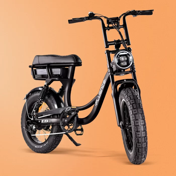 Fluence EB8 Fatbike zwart