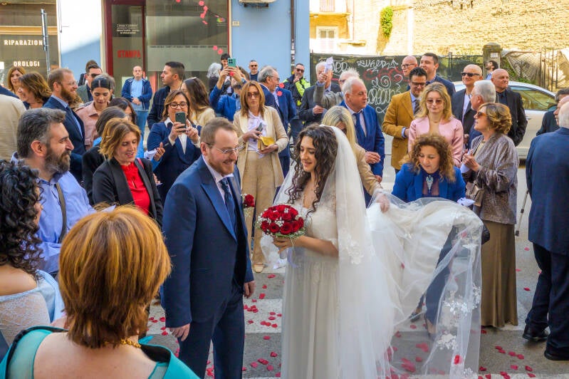 ospiti cerimonia matrimonio Chiesa Sacramentini San Benedetto del Tronto