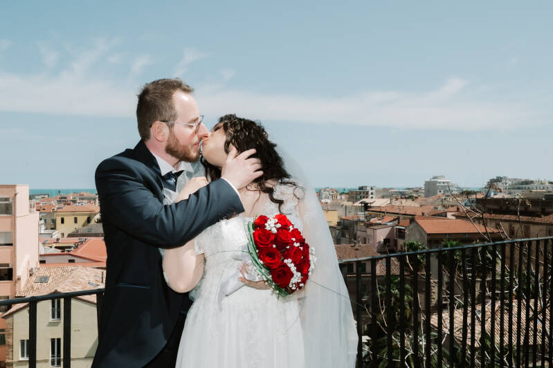 shooting fotografico matrimonio San Benedetto alta collina Torrione