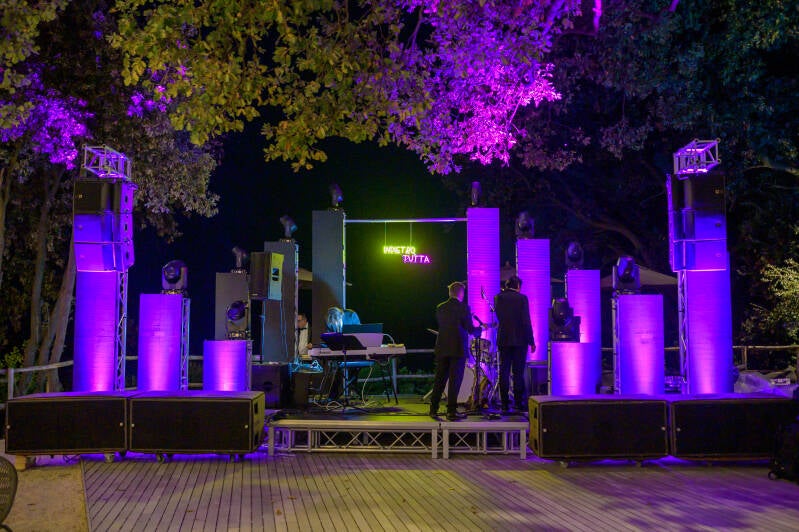 allestimento lusso wedding Casacon Sirolo Riviera del Conero