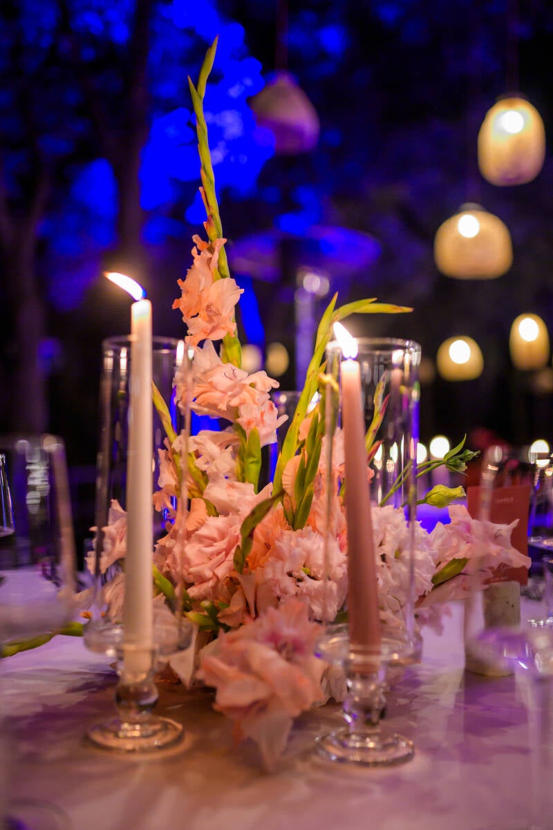 centrotavola fiori anniversario elegante costa adriatica