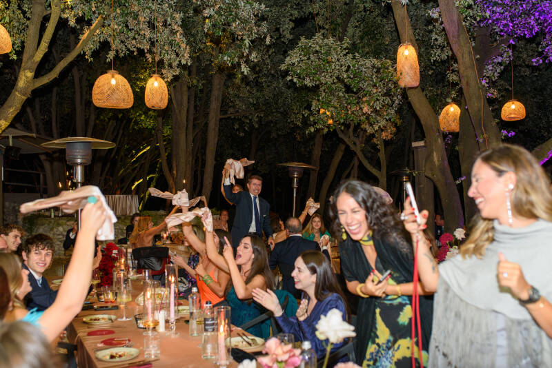 ospiti ricevimento elegante Casacon Sirolo Marche