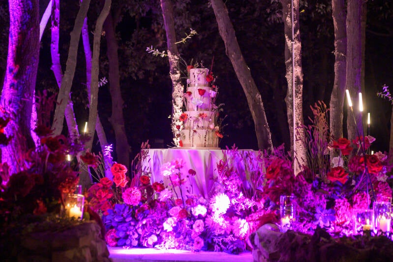 allestimento luxury wedding Casacon Sirolo Riviera del Conero