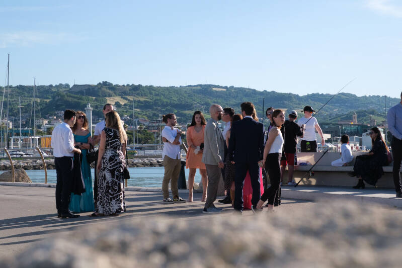 cerimonia nuziale tramonto Adriatico San Benedetto del Tronto luxury