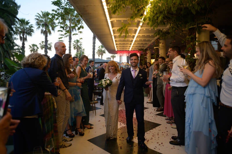 sposi arrivo ricevimento Harena San Benedetto del Tronto