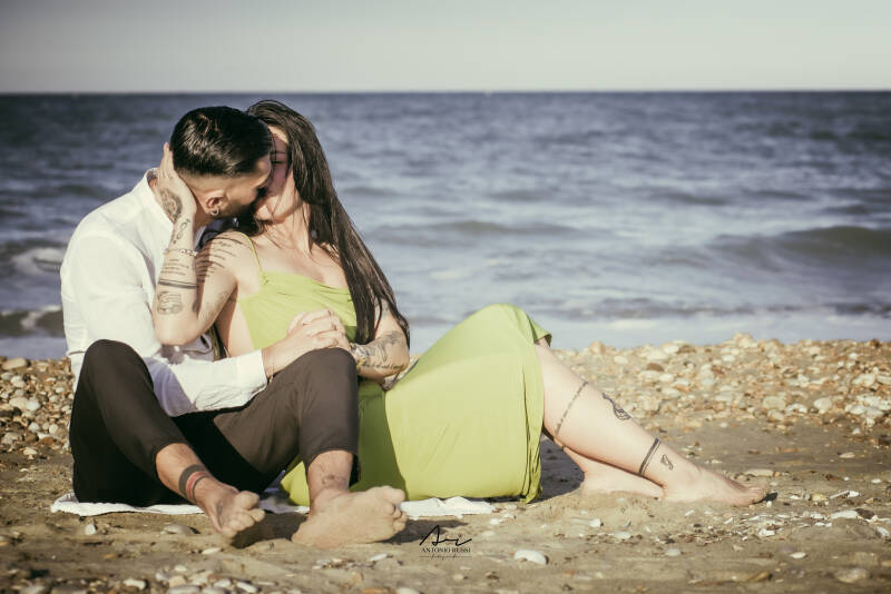 servizio fotografico fidanzati mare San Benedetto del Tronto