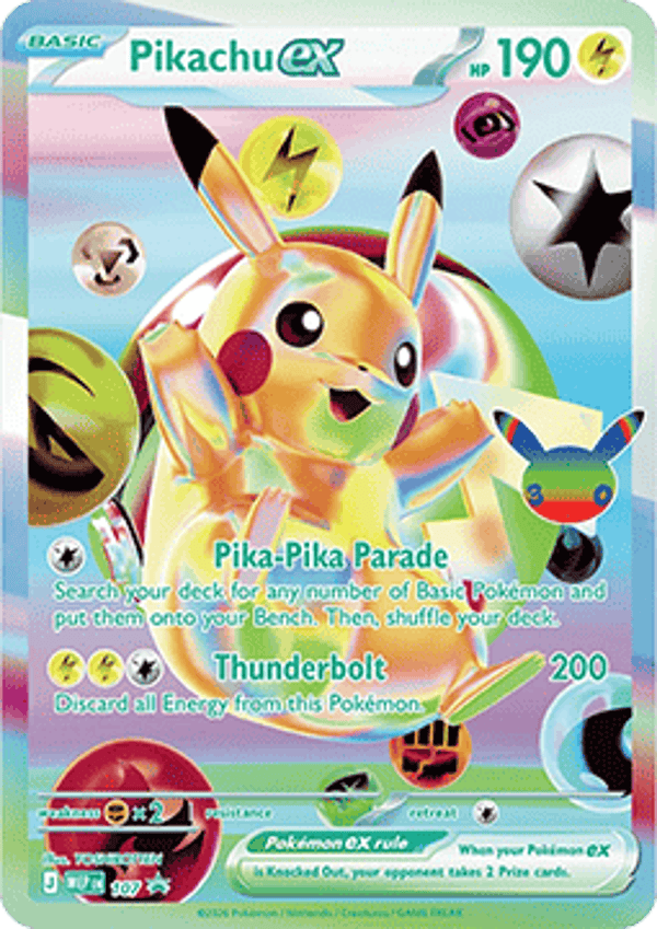 MEP 107 Pikachu EX