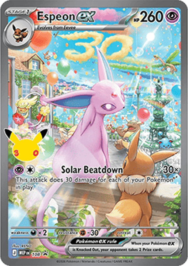 MEP 108 Espeon EX
