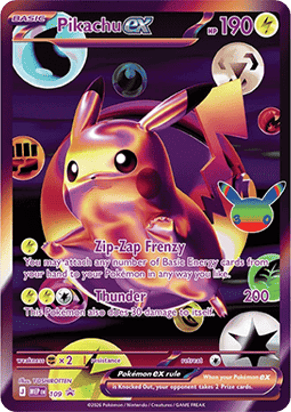 MEP 109 Pikachu EX