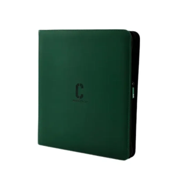 Cardstacks 12-pocket binder Groen