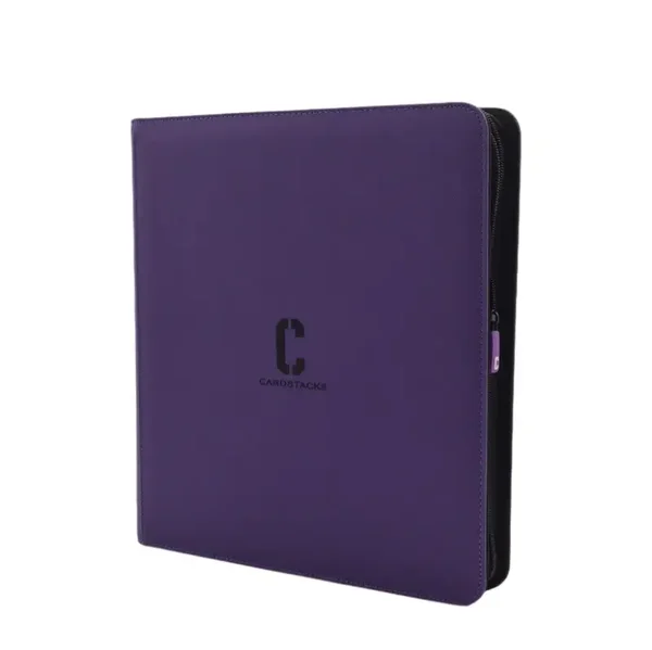 Cardstacks 12-pocket binder Paars