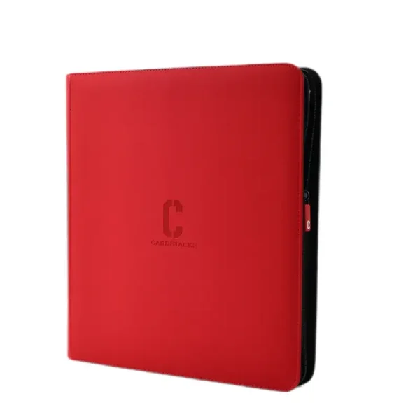 Cardstacks 12-pocket binder Rood