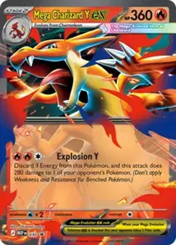 MEP 030 Mega Charizard Y EX
