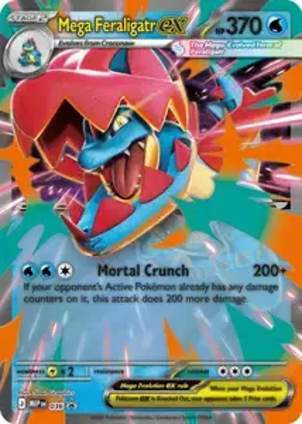 MEP 036 Mega Feraligatr EX