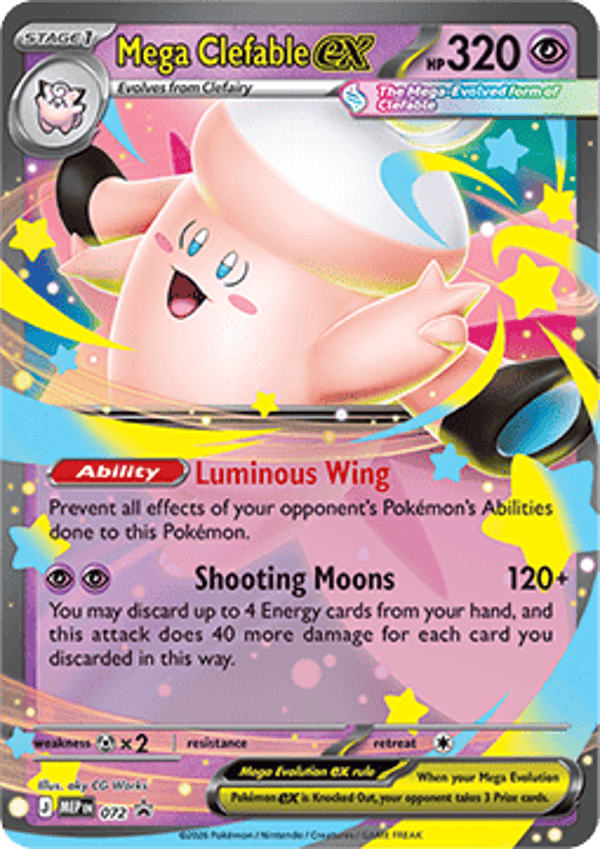 MEP 072 Mega Clefable EX