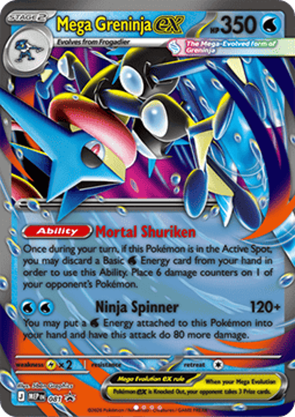 MEP 081 Mega Greninja EX