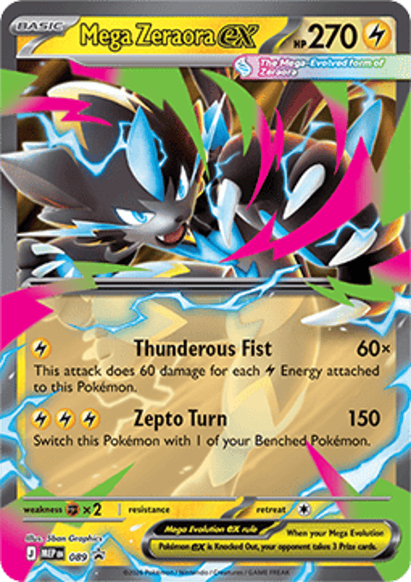 MEP 089 Mega Zeraora EX