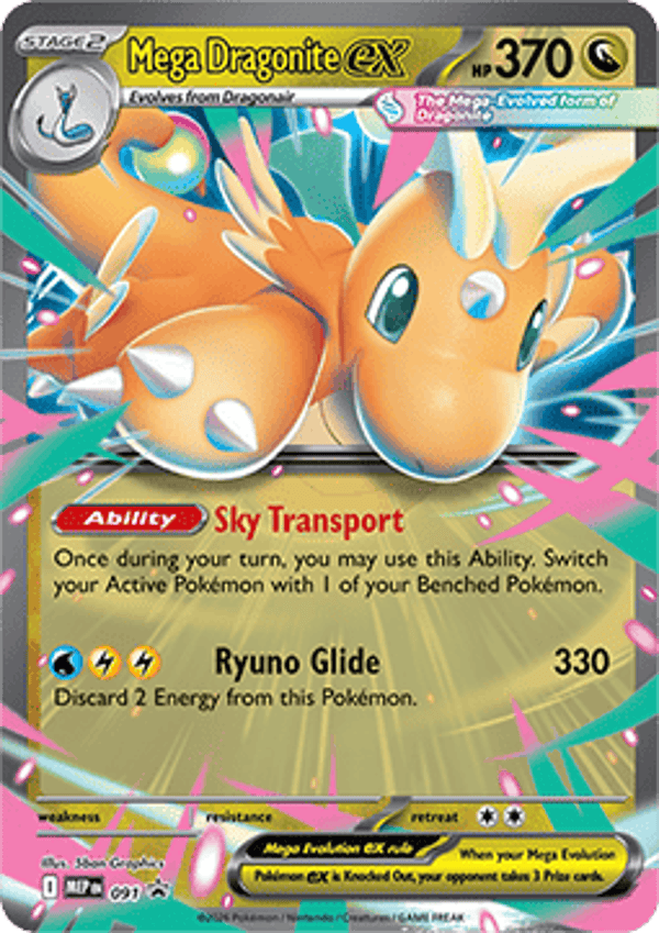 MEP 091 Mega Dragonite EX