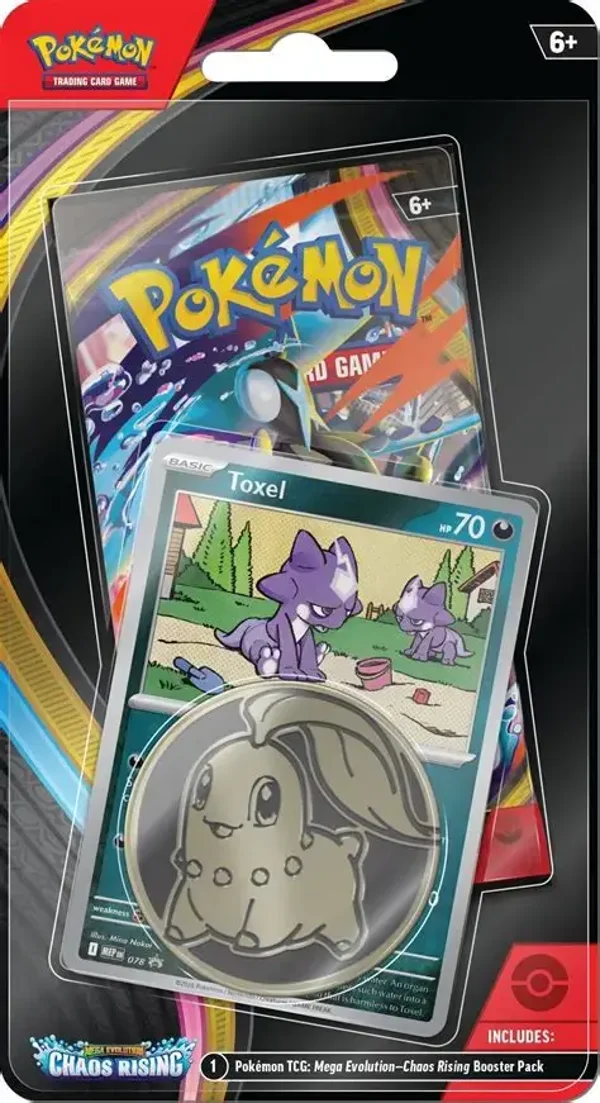 Chaos Rising 1 pack blister Toxel