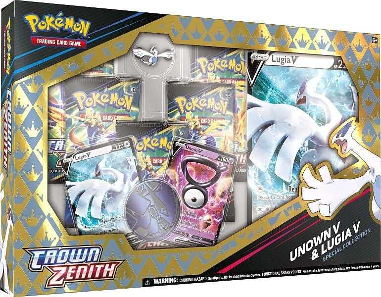 Collection Box Unown V & Lugia V Crown Zenith