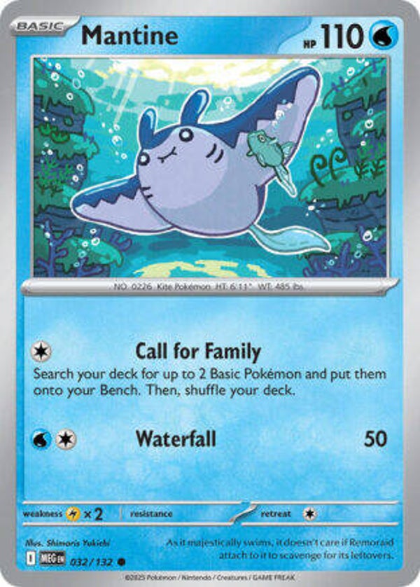 MEG 032 Mantine reverse holo