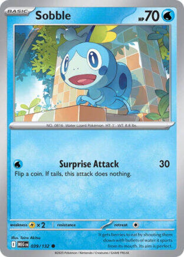MEG 039 Sobble reverse holo